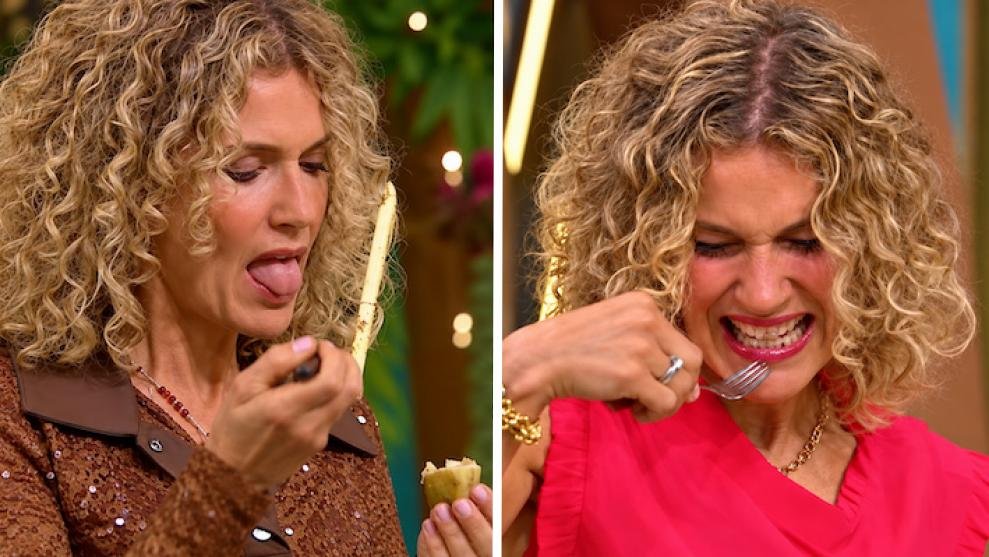 Maru Botana volvió a generar polémica en MasterChef Celebrity por su particular manera de degustar las preparaciones de los participantes